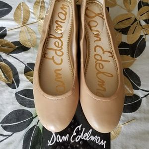 Genuine Leather Sam Edelman Nude Shoes